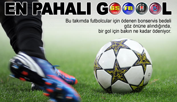 En pahal� gol Galatasaray'�n